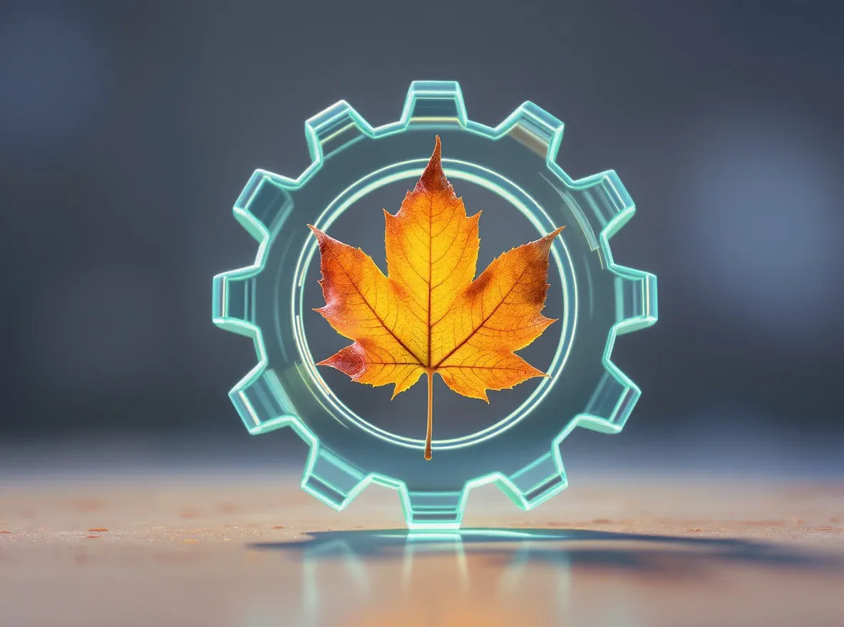 engrenage avec feuille
