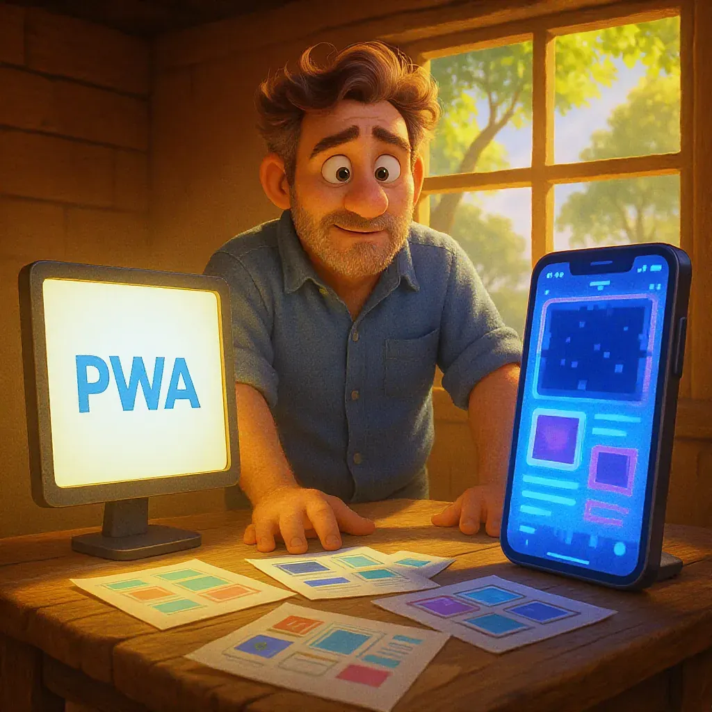 choix entre appli PWA ou Native