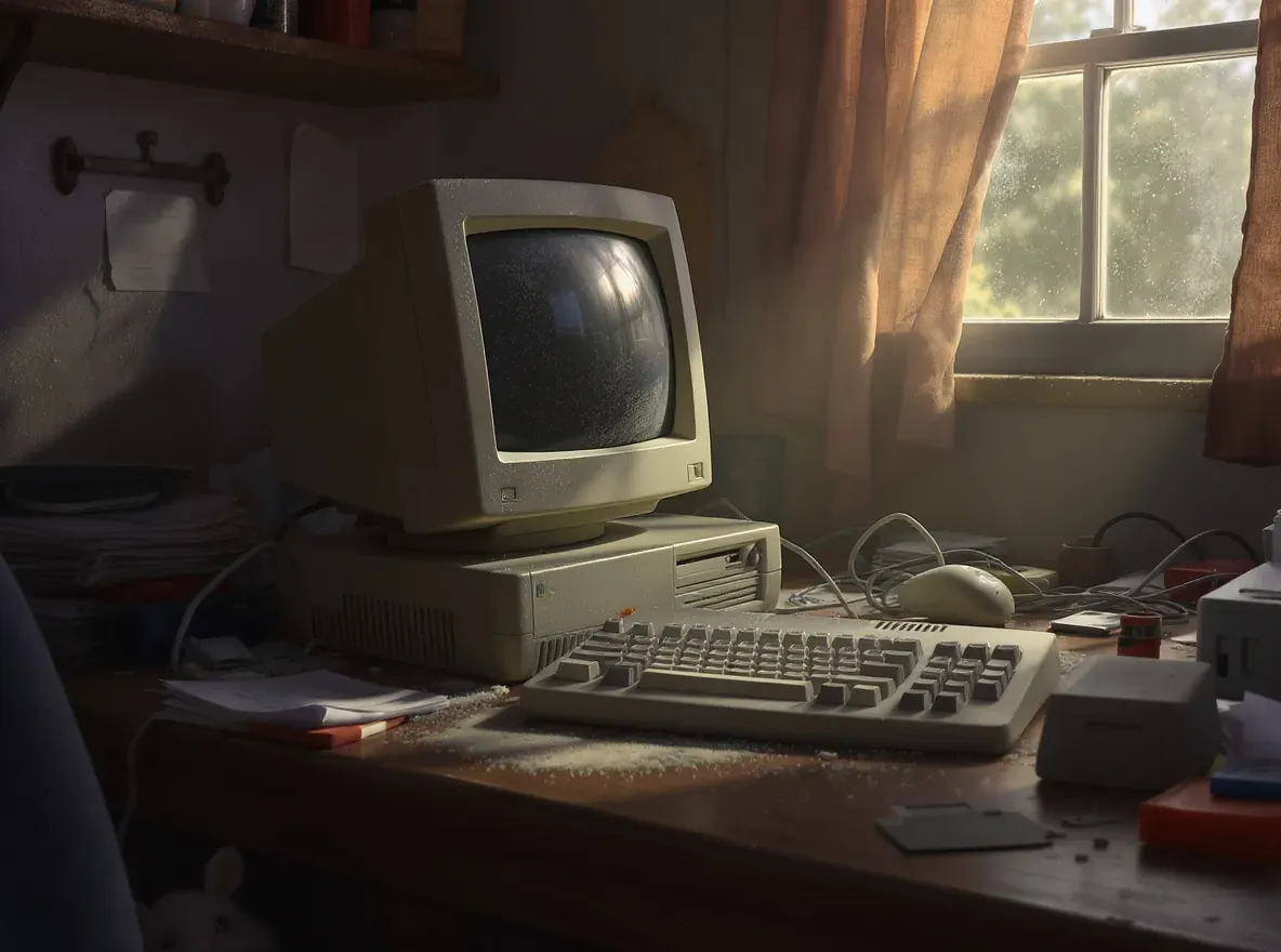 vieux pc des années 90