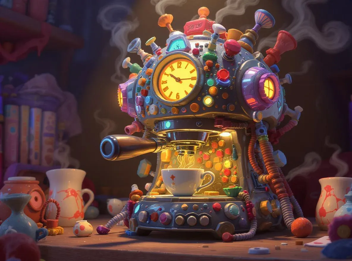 machine inutilement complexe