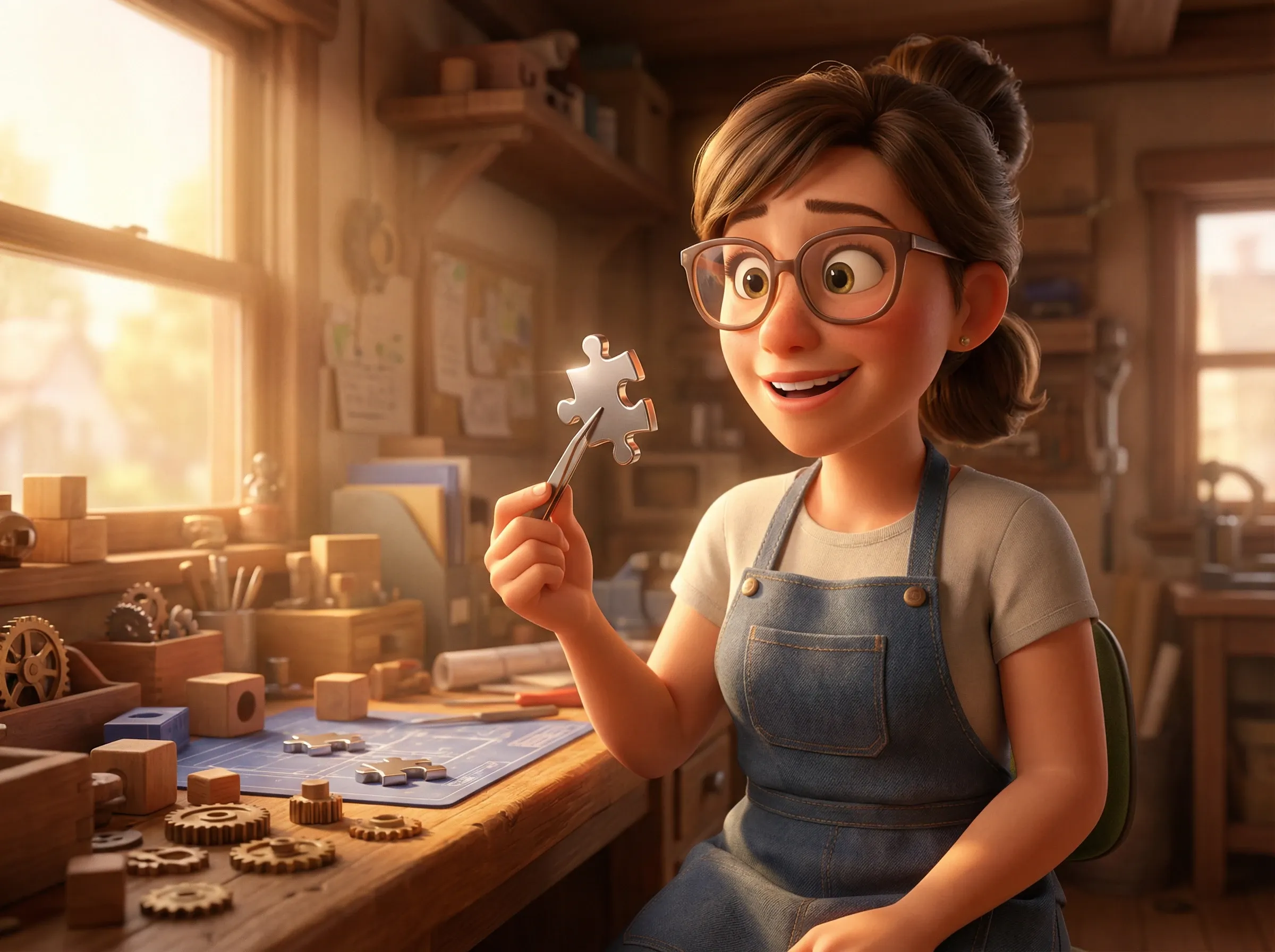 Assemblage de puzzle 3D complexe