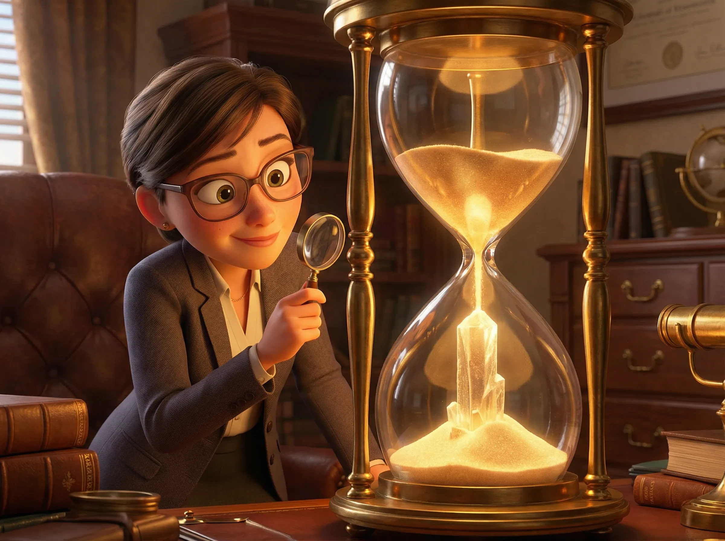 Dirigeante face au temps suspendu