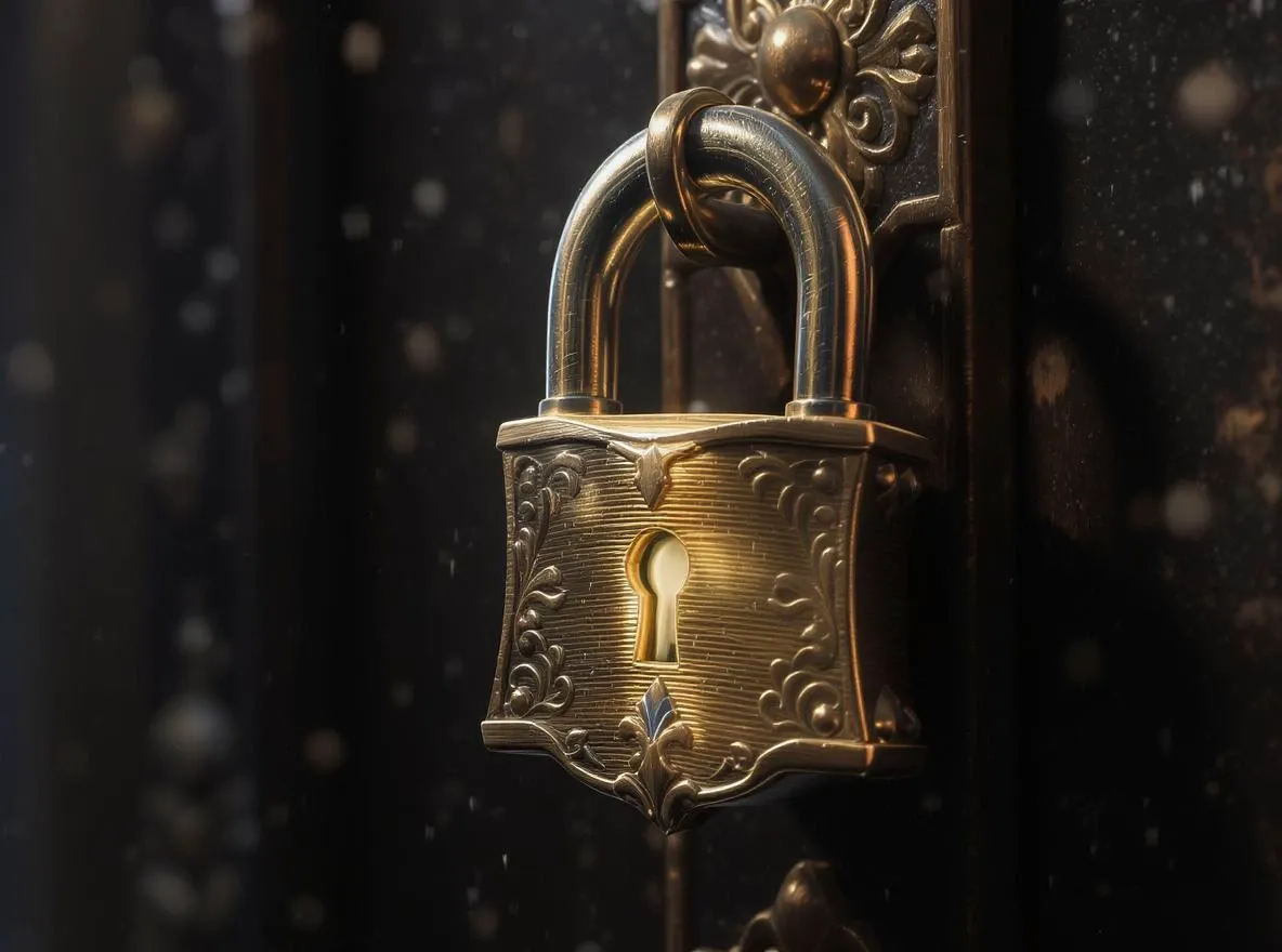 Cadenas victorien : sécurité robuste et ornée