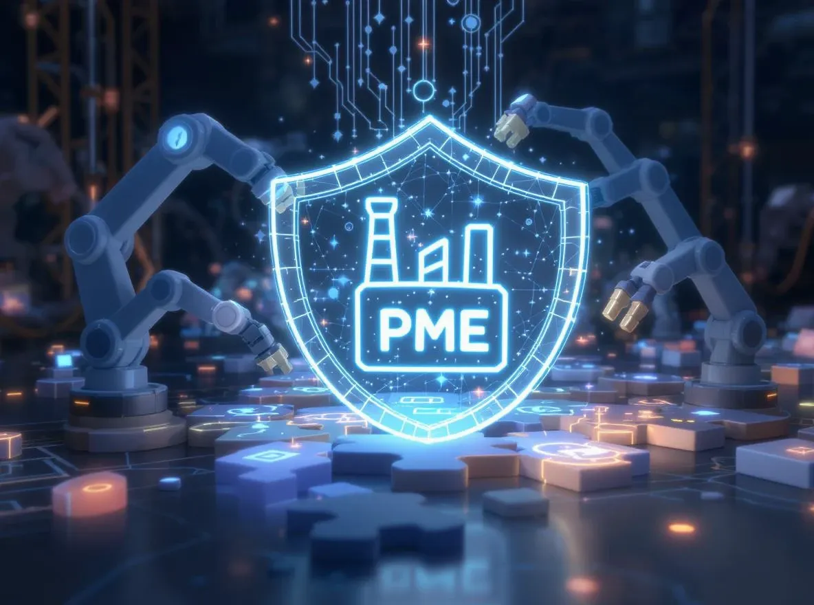 Bouclier de sécurité PME en construction
