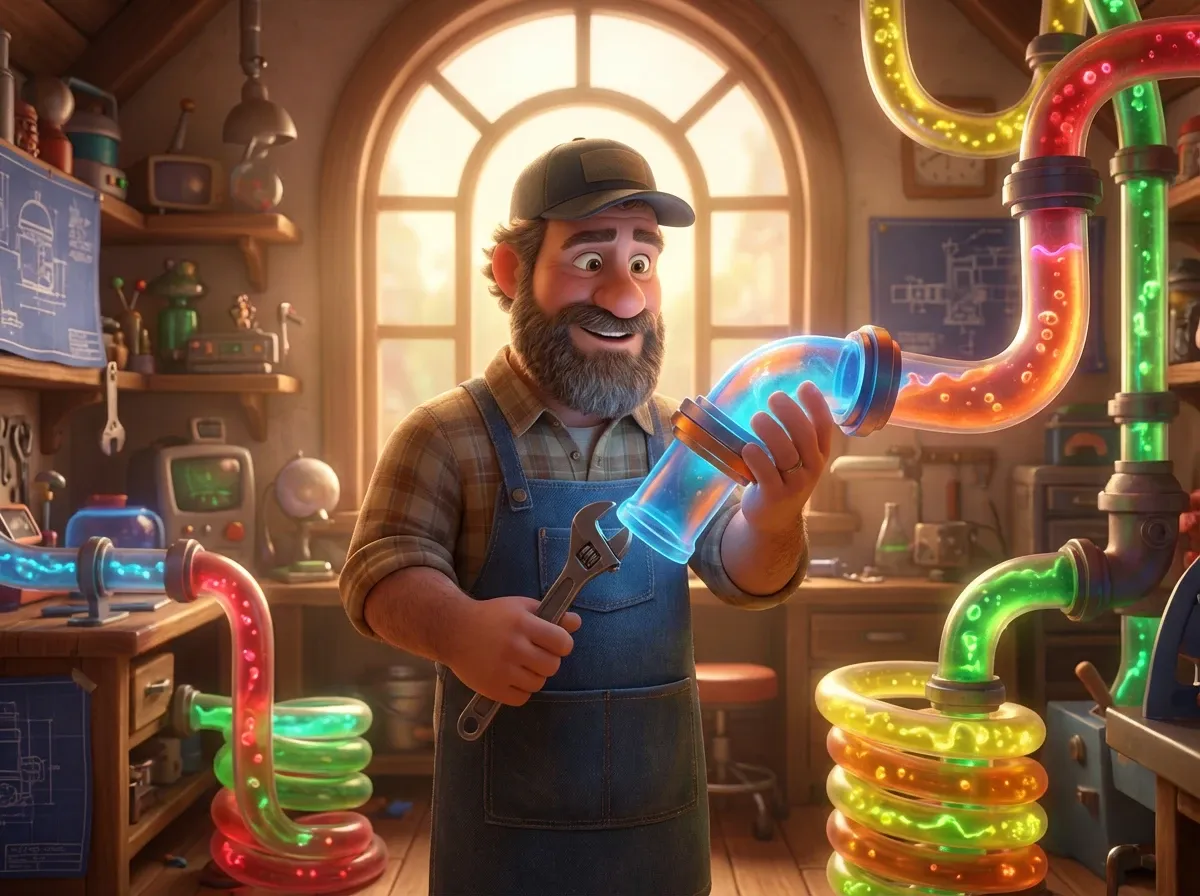 Circuit fluide de données