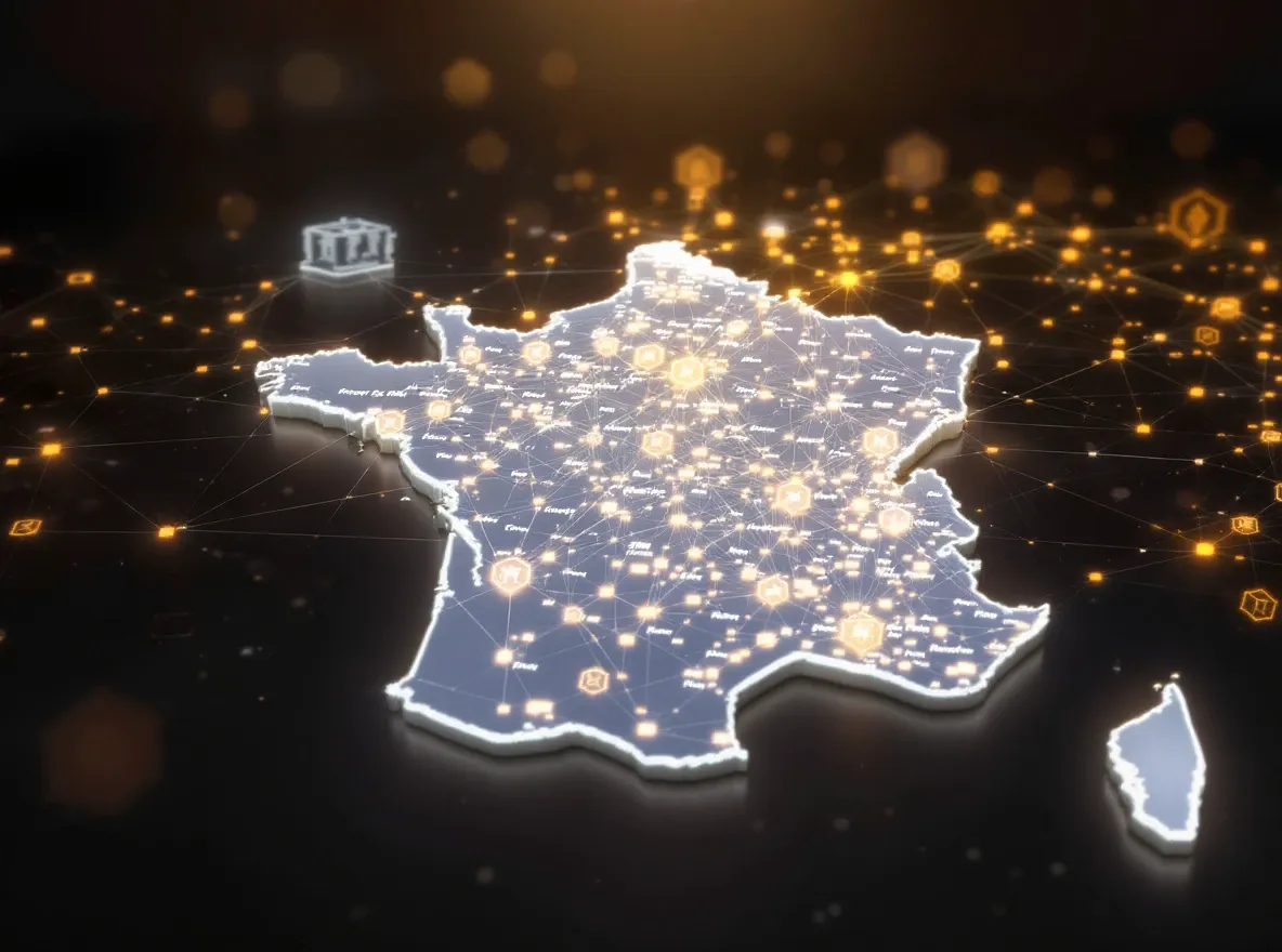 France 3D : Réseau villes entreprises