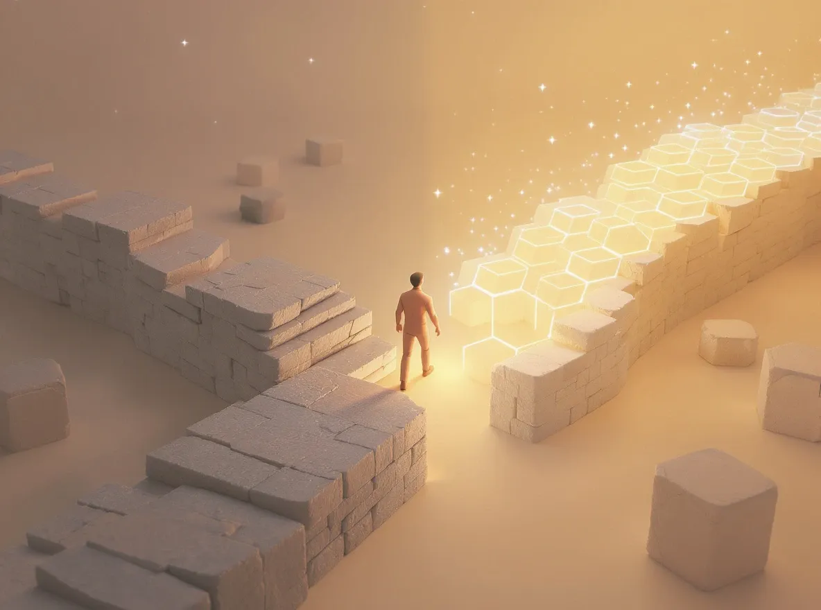 Choix : monolithe pierre ou modules lumineux