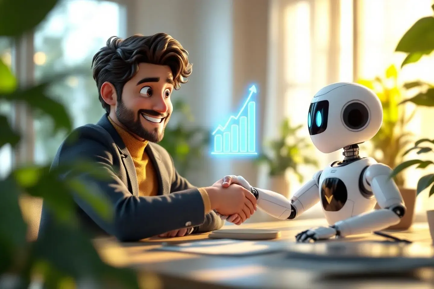 Collaboration homme-robot: Croissance et réussite