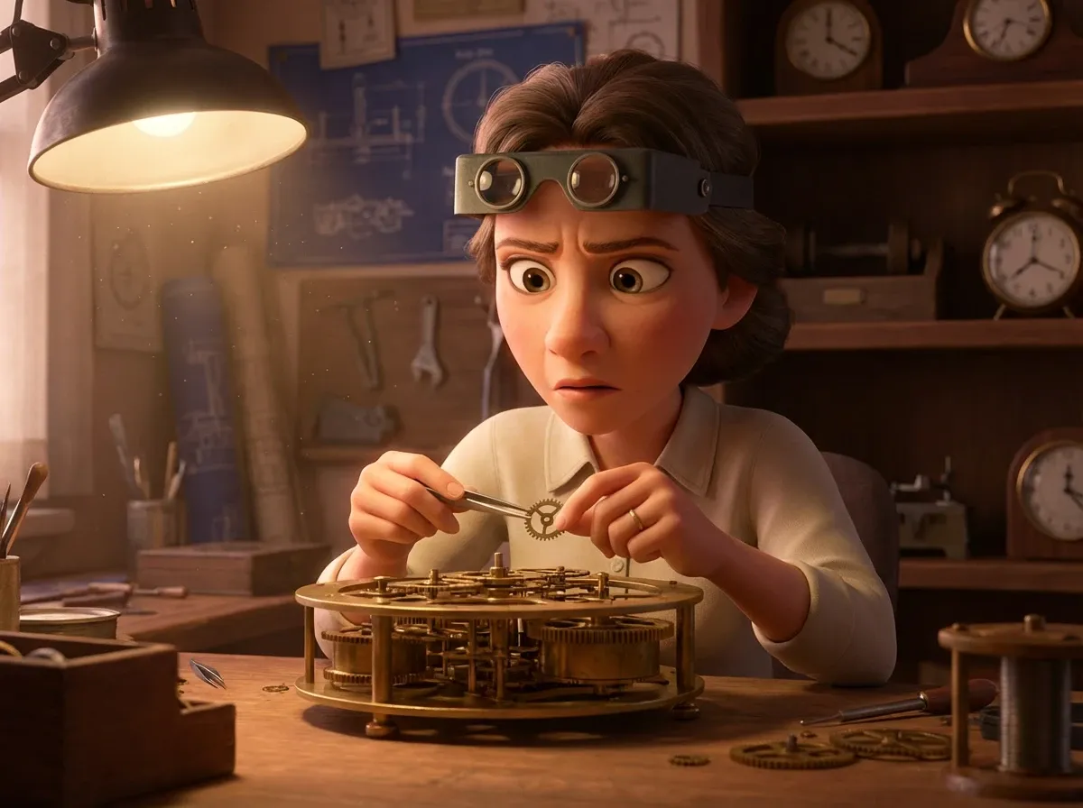 Maîtrise horlogère : assemblage précis