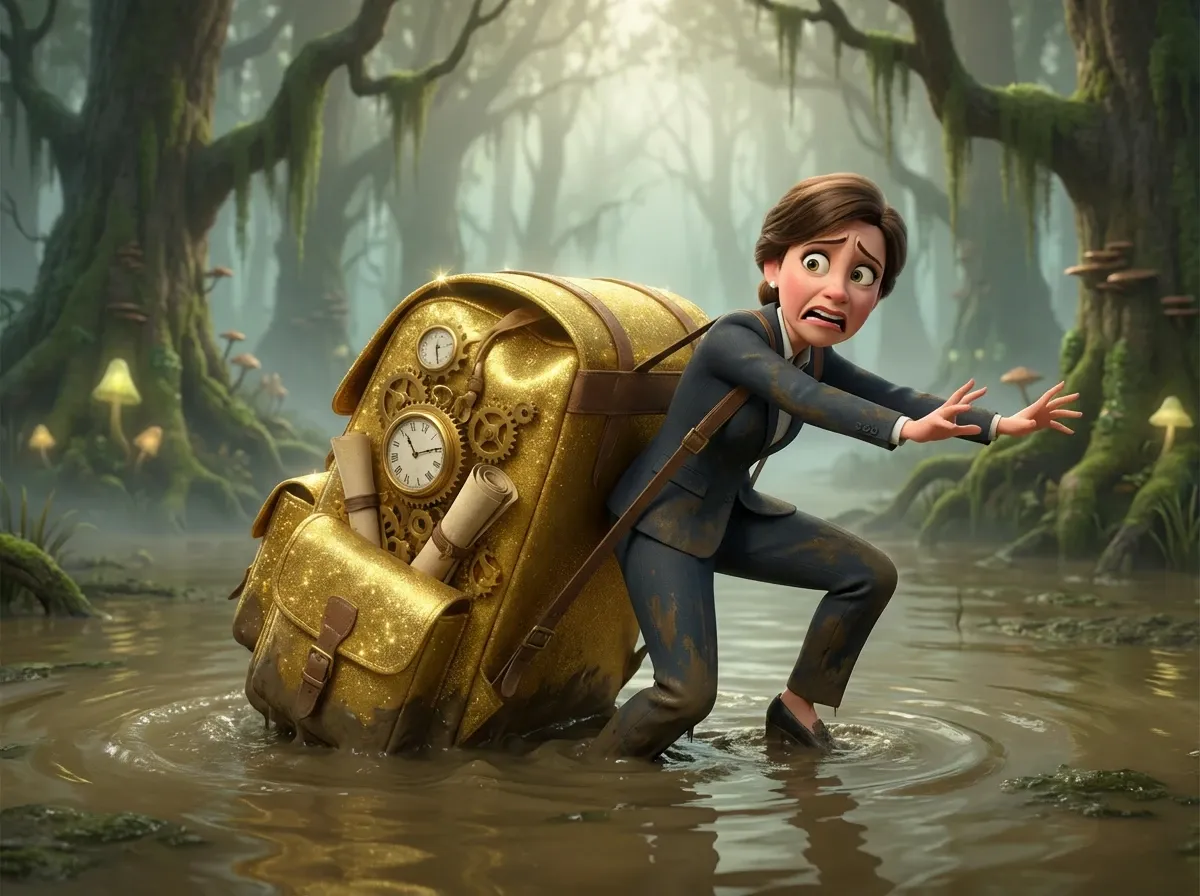 Lourde charge entrave la progression humide