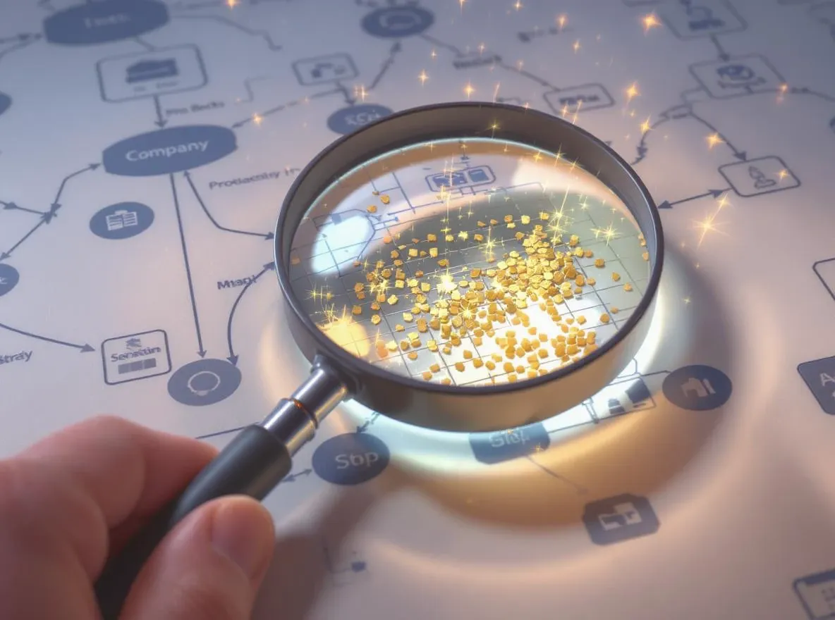 Loupe: découverte d'or de productivité sur plan