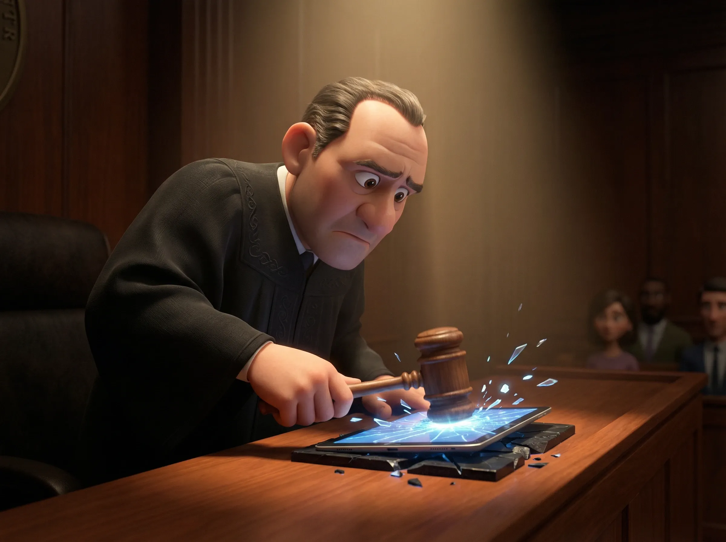 Justice numérique brisée