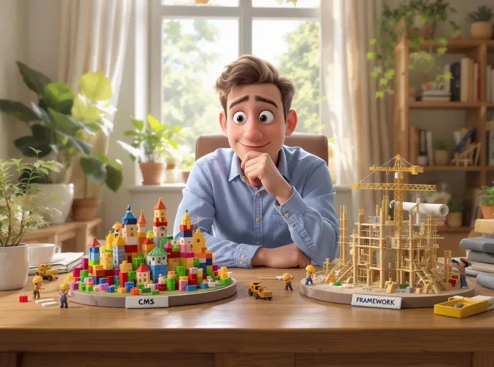 CMS ou framework : le verdict pour votre croissance