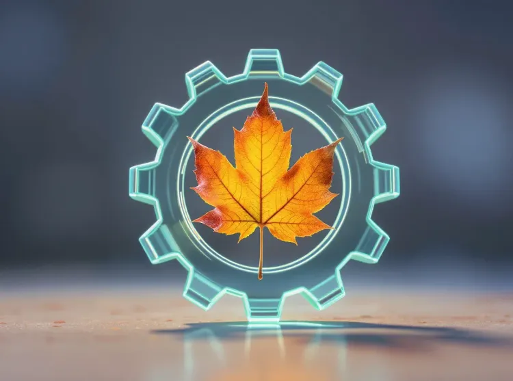 engrenage avec feuille
