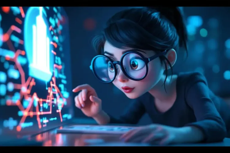 Dirigeante inspecte réseau toxique