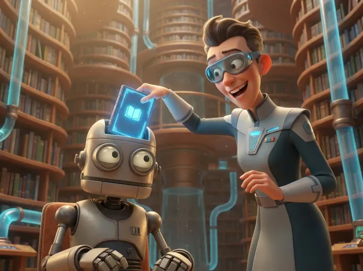Transfert de Savoir Robotique en Bibliothèque Infinie