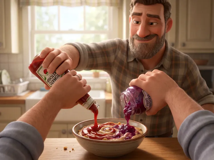 Mélange culinaire absurde mais satisfait