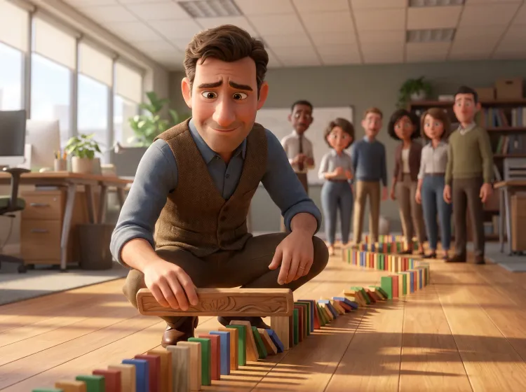 Domino bloqué : l'expert arrête la cascade