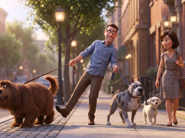 Entrepreneur et ses chiens : défi du quotidien
