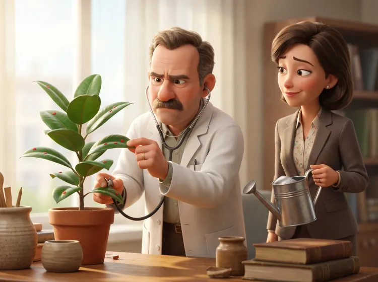 Diagnostic végétal : Humour au travail