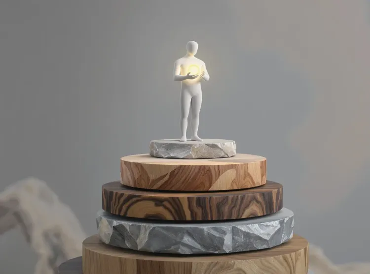 Pilier à fondations solides et diverses