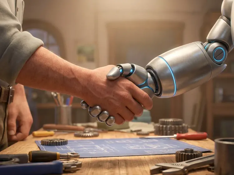 Main humaine et robotique : alliance technologique