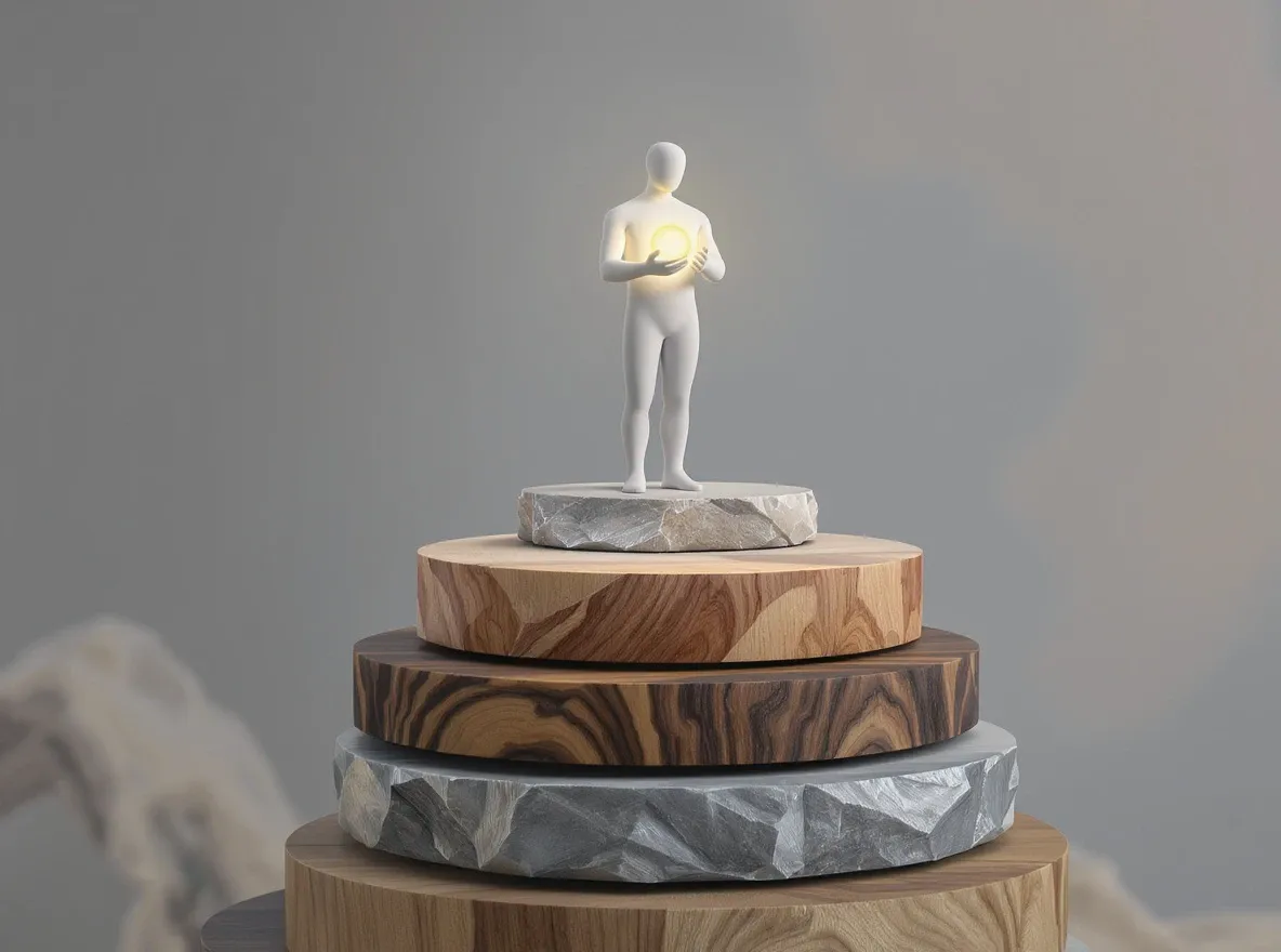 Pilier à fondations solides et diverses