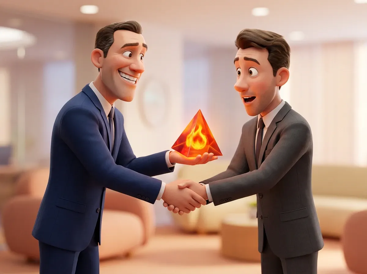 Poignée de main, transfert de risque