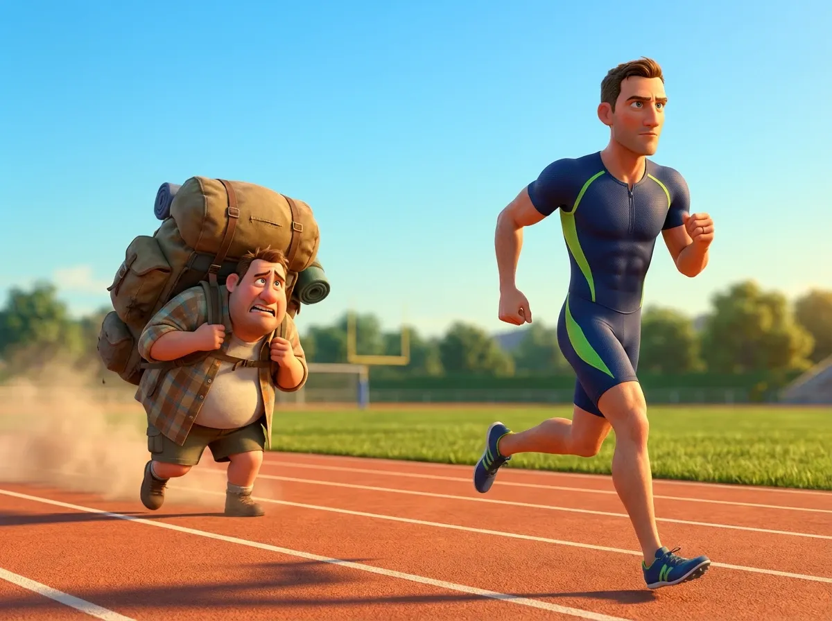 Efficacité contre surcharge à la course