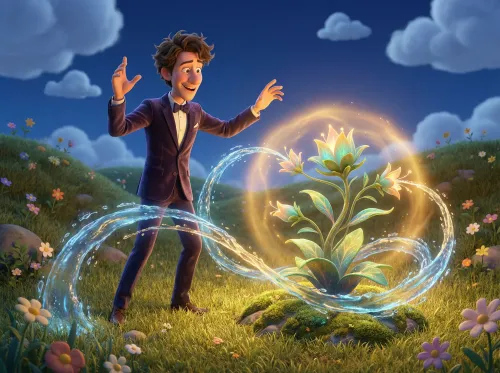 Chef d'orchestre aquatique façonnant la vie