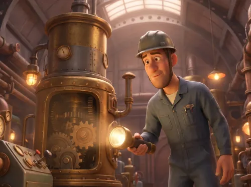 Inspection détaillée de machine industrielle