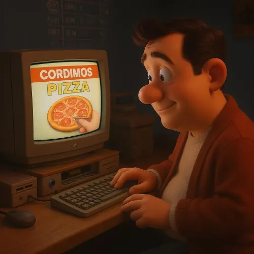 La Toute Première Chose Achetée en Ligne ? Une Pizza.