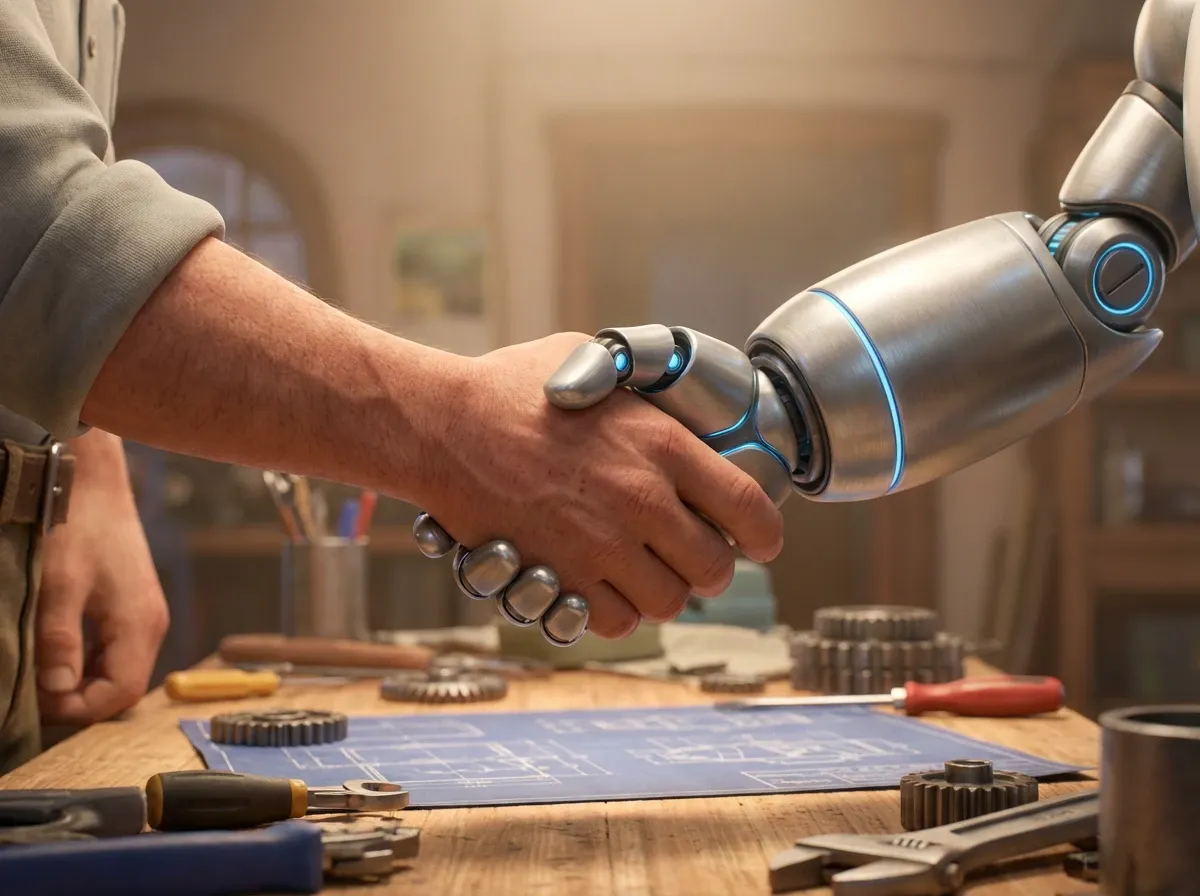 Main humaine et robotique : alliance technologique