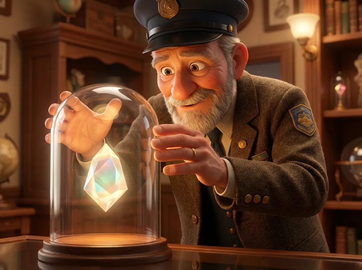 Gardien humain et bijou protégé